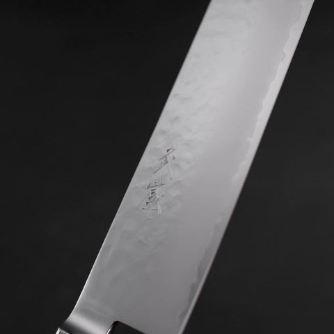 Nakiri VG-5 Tsuchime Western Handle 180mm-[Musashi]-[Couteaux de cuisine japonais]