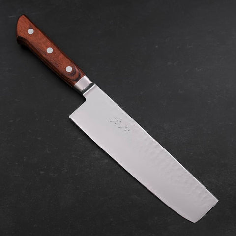 Nakiri VG-5 Tsuchime Western Handle 180mm-[Musashi]-[Couteaux de cuisine japonais]