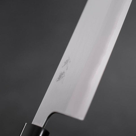 Nakiri White Steel #1 Poli Manche Buffle et Magnolia 165mm-[Musashi]-[Couteaux de cuisine japonais]