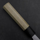 Nakiri White Steel #1 Revêtement Inox Manche en Buffle et Magnolia 165mm-[Musashi]-[Couteaux de cuisine japonais]
