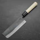 Nakiri White Steel #2 Damas Manche en Buffle et Magnolia 165mm-[Musashi]-[Couteaux de cuisine japonais]
