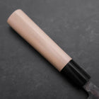 Nakiri White Steel #2 Damas Manche en Buffle et Magnolia 165mm-[Musashi]-[Couteaux de cuisine japonais]