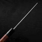 Nakiri White Steel #2 Kasumi Manche en Buffle et Bois de Teck 165mm-[Musashi]-[Couteaux de cuisine japonais]