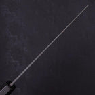 Nakiri White Steel #2 Kurouchi Chokin Sakura-Fuji Manche en Buffle et Ébène 165mm-[Musashi]-[Couteaux de cuisine japonais]