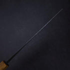 Nakiri White Steel #2 Kurouchi Damas Manche Yaki Urushi 165mm-[Musashi]-[Couteaux de cuisine japonais]