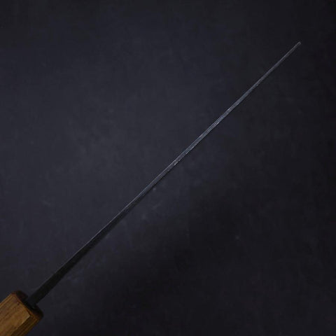 Nakiri White Steel #2 Kurouchi Damas Manche Yaki Urushi 165mm-[Musashi]-[Couteaux de cuisine japonais]