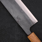 Nakiri White Steel #2 Kurouchi Manche Sumi Urushi 165mm-[Musashi]-[Couteaux de cuisine japonais]