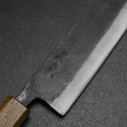 Nakiri White Steel #2 Kurouchi Manche Yaki Urushi 135mm-[Musashi]-[Couteaux de cuisine japonais]