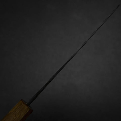 Nakiri White Steel #2 Kurouchi Manche Yaki Urushi 135mm-[Musashi]-[Couteaux de cuisine japonais]