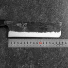 Nakiri White Steel #2 Kurouchi Manche en Buffle et Bubinga 165mm-[Musashi]-[Couteaux de cuisine japonais]