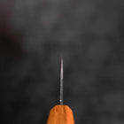 Nakiri White Steel #2 Kurouchi Manche en Chêne 165mm-[Musashi]-[Couteaux de cuisine japonais]