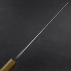 Nakiri White Steel #2 Poli Manche Yaki Urushi 165mm-[Musashi]-[Couteaux de cuisine japonais]