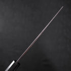 Nakiri White steel #2 Kurouchi Chokin Roseaux Manche en Buffle et Ébène 165mm-[Musashi]-[Couteaux de cuisine japonais]