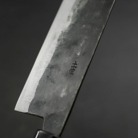 Nakiri White steel #2 Kurouchi Manche en Magnolia 165mm-[Musashi]-[Couteaux de cuisine japonais]