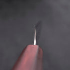 Petty AUS-10 Nashiji Damas Manche Urushi Pourpre 135mm-[Musashi]-[Couteaux de cuisine japonais]