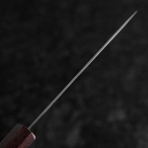 Petty AUS-10 Nashiji Damas Manche en Bois de Wengé 135mm-[Musashi]-[Couteaux de cuisine japonais]