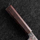 Petty AUS-10 Nashiji Damas Manche en Bois de Wengé 135mm-[Musashi]-[Couteaux de cuisine japonais]