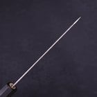Petty AUS-10 Nashiji Damascus Buffalo Magnolia Handle 135mm (5.3”)-[Musashi]-[Japanese-Kitchen-Knives]