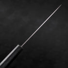 Petty AUS-10 Nickel en Vagues Danas Manche Urushi Bleu Sombre 135mm-[Musashi]-[Couteaux de cuisine japonais]