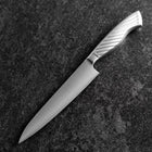 Petty AUS-10 Poli Manche Inoxydable 150mm-[Musashi]-[Couteaux de cuisine japonais]