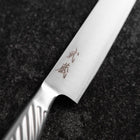 Petty AUS-10 Poli Manche Inoxydable 150mm-[Musashi]-[Couteaux de cuisine japonais]