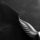Petty AUS-10 Poli Manche Inoxydable 150mm-[Musashi]-[Couteaux de cuisine japonais]