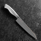Petty AUS-10 Poli Manche Inoxydable 150mm-[Musashi]-[Couteaux de cuisine japonais]