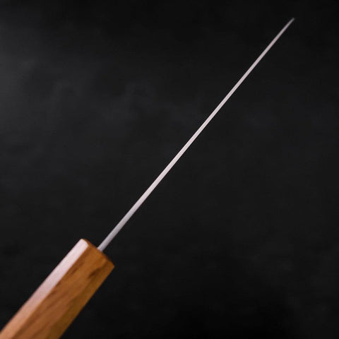 Petty AUS-10 Poli Manche en Chêne 150mm-[Musashi]-[Couteaux de cuisine japonais]