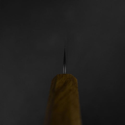 Petty AUS-10 Tsuchime Damas Manche Yaki Urushi 135mm-[Musashi]-[Couteaux de cuisine japonais]