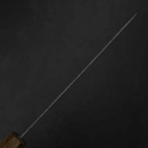 Petty AUS-10 Tsuchime Damas Manche Yaki Urushi 135mm-[Musashi]-[Couteaux de cuisine japonais]