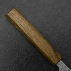 Petty AUS-10 Tsuchime Damas Manche Yaki Urushi 135mm-[Musashi]-[Couteaux de cuisine japonais]