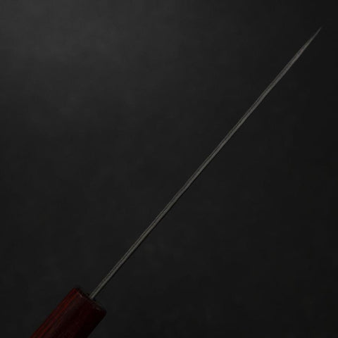 Petty AUS-10 Tsuchime Damas Manche en Noyer 135mm-[Musashi]-[Couteaux de cuisine japonais]