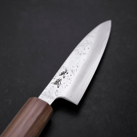 Petty AUS-8 Nashiji Manche en Olivier 90mm-[Musashi]-[Couteaux de cuisine japonais]