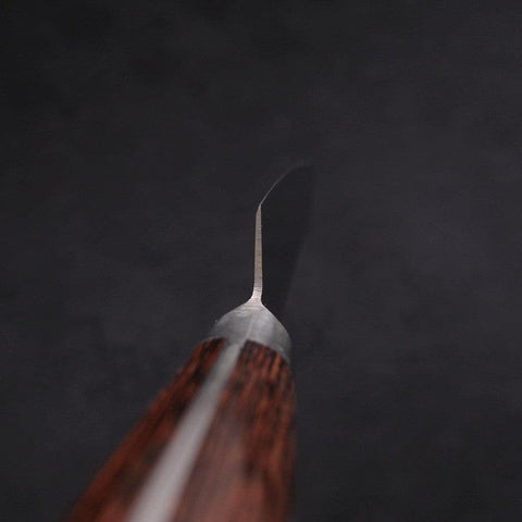 Petty AUS-8 Poli Manche Occidental en Acajou 120mm-[Musashi]-[Couteaux de cuisine japonais]