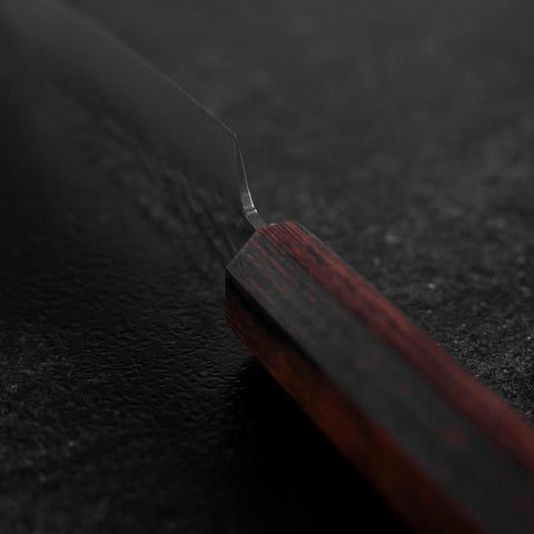 Petty AUS-8 Tsuchime Manche en Acajou 135mm-[Musashi]-[Couteaux de cuisine japonais]