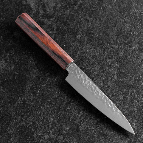Petty AUS-8 Tsuchime Manche en Acajou 135mm-[Musashi]-[Couteaux de cuisine japonais]