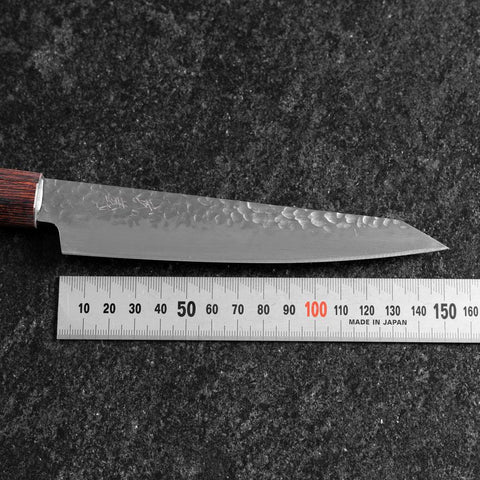 Petty AUS-8 Tsuchime Manche en Acajou 150mm-[Musashi]-[Couteaux de cuisine japonais]