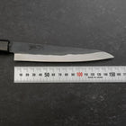 Petty Blue Steel #1 Revêtement Inox Kurouchi Manche Urushi Bleu Sombre et Noir 150mm-[Musashi]-[Couteaux de cuisine japonais]