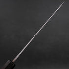 Petty Blue Steel #1 Revêtement Inox Kurouchi Manche Urushi Pourpre 150mm-[Musashi]-[Couteaux de cuisine japonais]