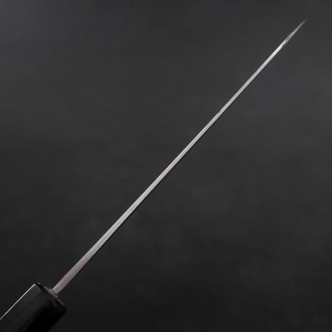 Petty Blue Steel #1 Revêtement Inox Poli Manche en Buffle et Magnolia 150mm-[Musashi]-[Couteaux de cuisine japonais]