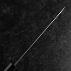 Petty Blue Steel #1 Revêtement inox Poli Manche Urushi Noir 150mm-[Musashi]-[Couteaux de cuisine japonais]