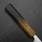 Petty Blue Super Poli Manche Yaki Urushi 135mm-[Musashi]-[Couteaux de cuisine japonais]