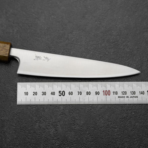 Petty Blue Super Poli Manche Yaki Urushi 135mm-[Musashi]-[Couteaux de cuisine japonais]
