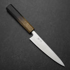 Petty Blue Super Poli Manche Yaki Urushi 135mm-[Musashi]-[Couteaux de cuisine japonais]