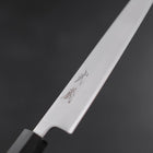 Petty Blue Super Poli Manche en Ébène 150mm-[Musashi]-[Couteaux de cuisine japonais]