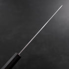Petty Blue Super Poli Manche en Ébène 150mm-[Musashi]-[Couteaux de cuisine japonais]