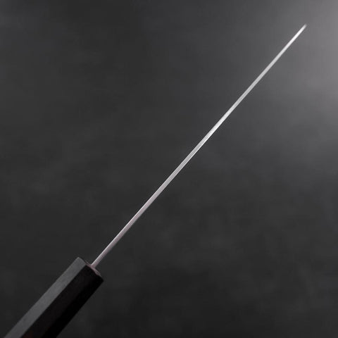 Petty Blue Super Poli Manche en Ébène 150mm-[Musashi]-[Couteaux de cuisine japonais]