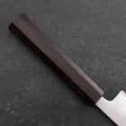 Petty Blue Super Poli Manche en Ébène 150mm-[Musashi]-[Couteaux de cuisine japonais]