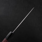 Petty Blue Super Poli Revêtement Inox Manche en Bois de Rose 150mm-[Musashi]-[Couteaux de cuisine japonais]