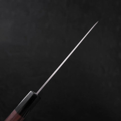 Petty Blue Super Poli Revêtement Inox Manche en Bois de Rose 150mm-[Musashi]-[Couteaux de cuisine japonais]